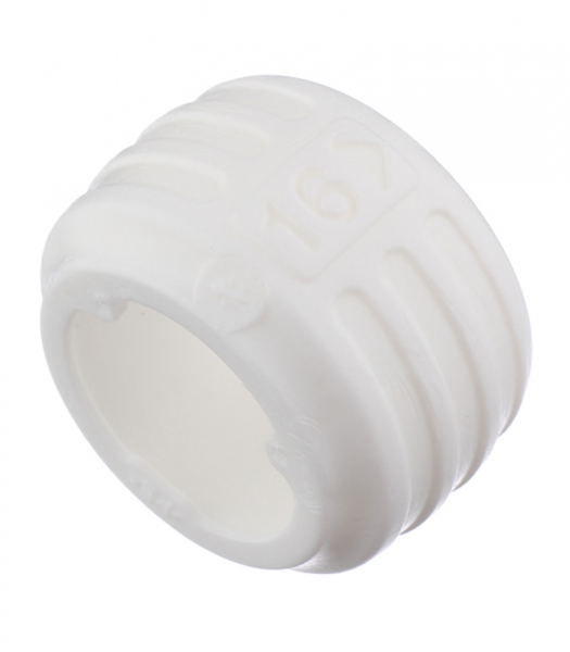 Кольцо монтажное Uponor (1057453) 16 мм полиэтиленовое белое