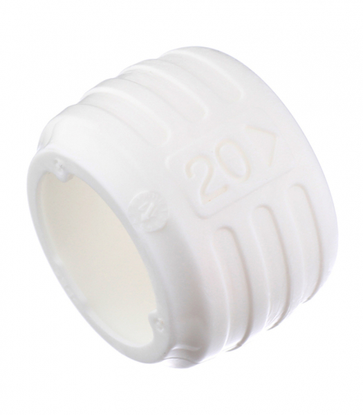 Кольцо монтажное Uponor (1057454) 20 мм полиэтиленовое белое