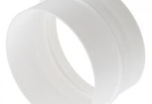 Соединитель для круглых воздуховодов ERA пластиковый d100 мм