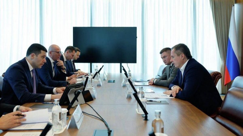 Гладков и Алиханов обсудили развитие белгородской промышленности