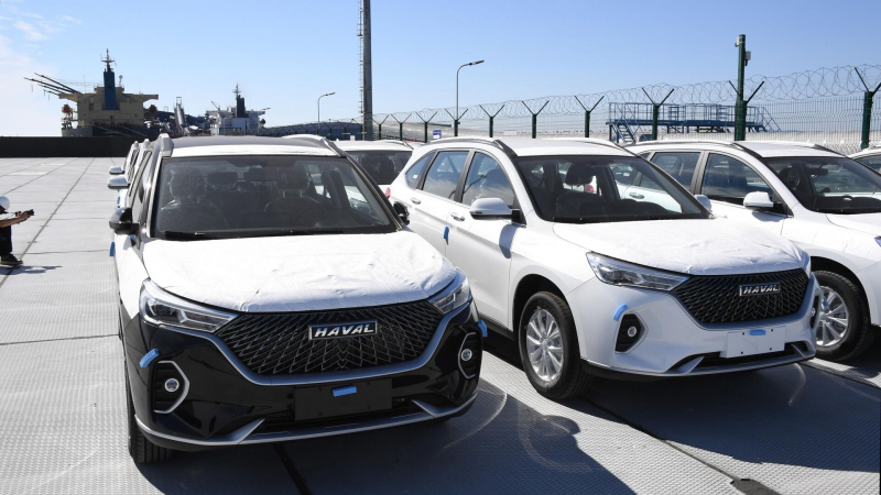 Общий экспорт китайских автомобилей вырос в шесть раз